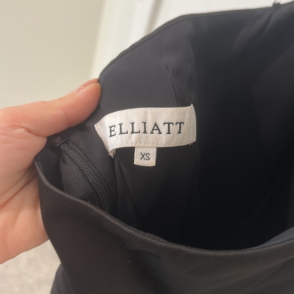 ELLIATT Camo Dress in Black - Picture 7 of 8